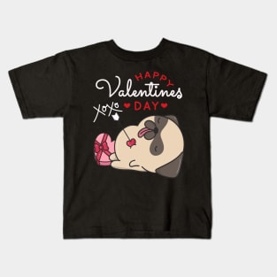 Happy Valentines Day Valentines Day Kids T-Shirt